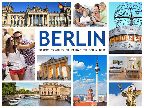 Sehenswürdigkeiten und Menschen in Berlin