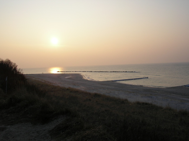 Sonneuntergang an der Ostsee
