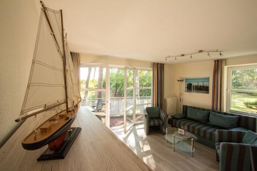 Dünenresidenz Juliusruh Wohnzimmer 