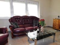 Ferienhaus Neuer Weg 12 Wohnzimmer Hochparterre links