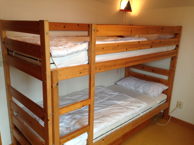 In allen Häusern:Etagenbett im Erdgeschoss