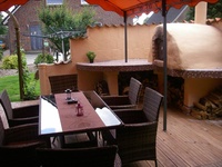 Ferienhaus Friesland Grill und Pizza Ecke